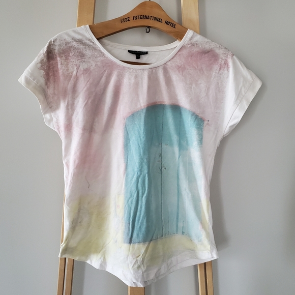 Tie Dye Summer Watercolor Shirt - Picture 2 of 6